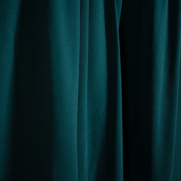 Lulus Air of Romance Maxi Dress Forest Green Large - Picture 6 of 8